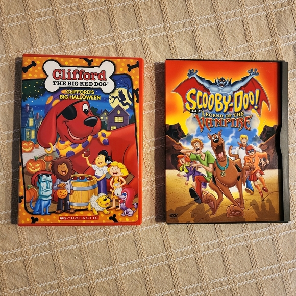 Clifford the Big Red Dog - Big Halloween & Scoby Doo and the  Legend of … - Picture 1 of 3